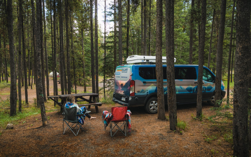 road trip canada camper van
